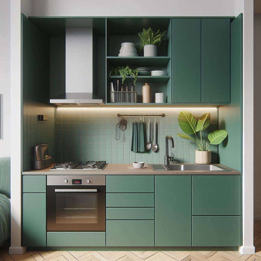 Maximizing Space in Small Modular Kitchens